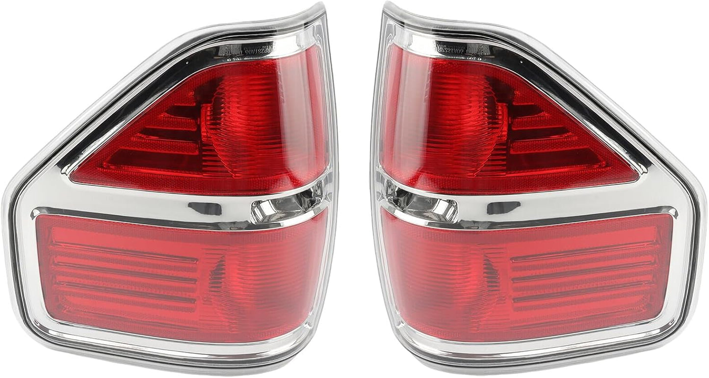 ya 4 8.10 2PCS Tail Light Set For 2009-2014 for Ford F-150 Left Right Tail Lamp AL3Z13405A