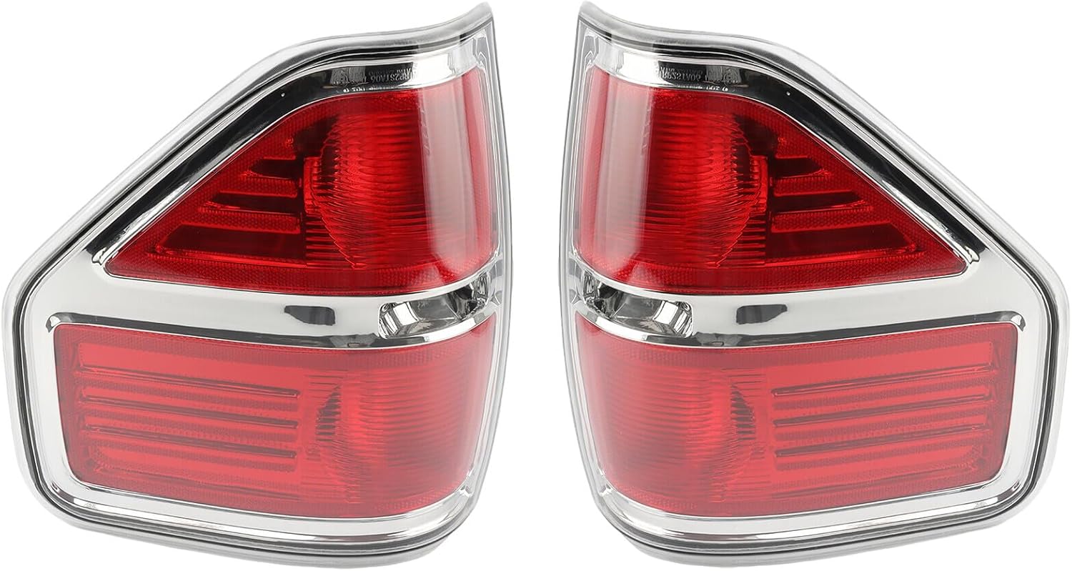 ya 4 8.10 2PCS Tail Light Set For 2009-2014 for Ford F-150 Left Right Tail Lamp AL3Z13405A
