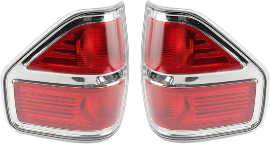 ya 4 8.10 2PCS Tail Light Set For 2009-2014 for Ford F-150 Left Right Tail Lamp AL3Z13405A