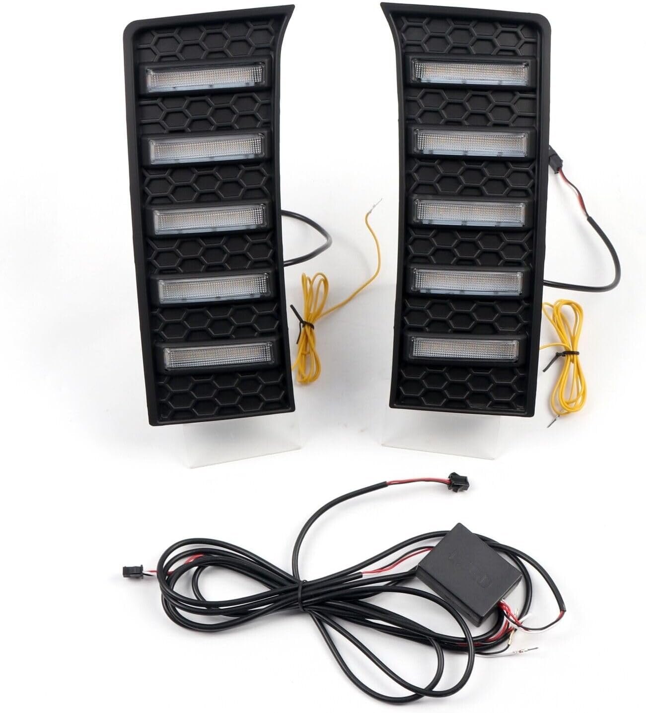 ya 3 8.24 baidi for Toyota Tandra 2022-2024 LED DRL Daytime Running Light Fog Light 1 Set 