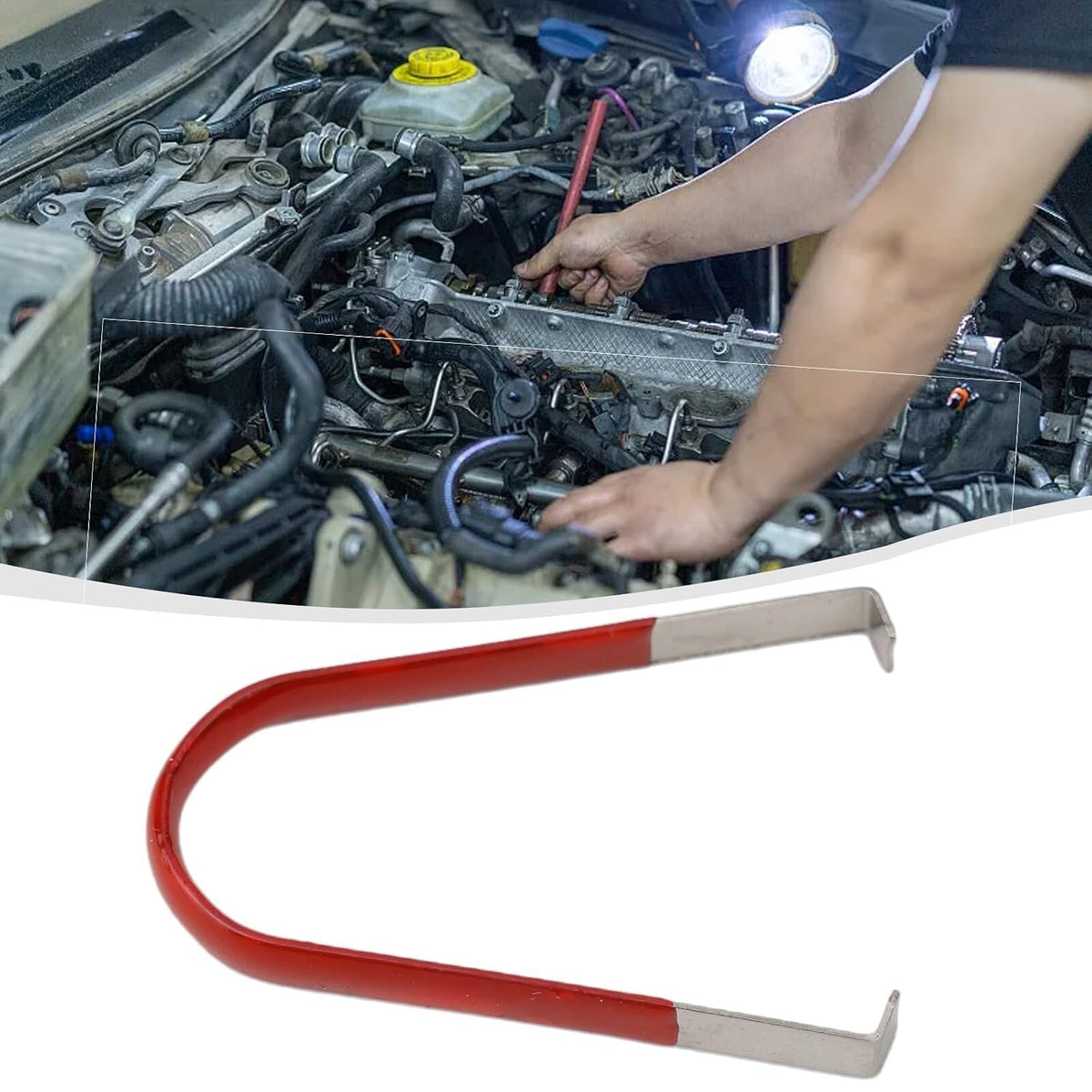 ya 13 9.15 baidi for Nut Removal Nut Removal Key Tweezers 1PCS Car Red Wheel Nut Bolt Covers Cap