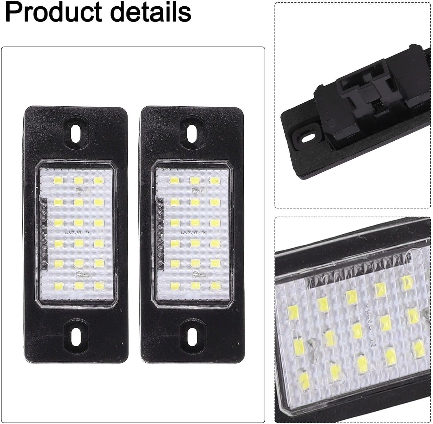 ya 4 8.8 LED license plate light for Skoda Fabia MK1 6Y light number high quality