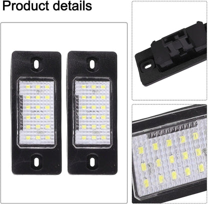 ya 4 8.8 LED license plate light for Skoda Fabia MK1 6Y light number high quality