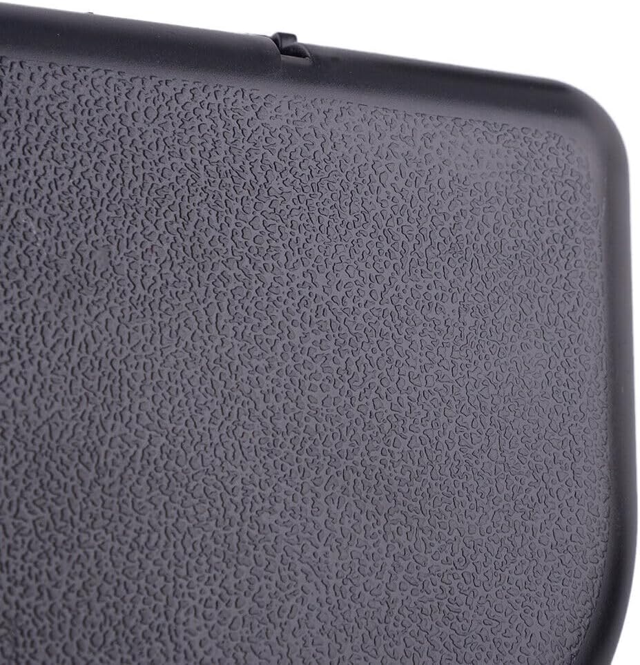 ya 6 8.14 Black car sun visor snap-on clip-on glasses case holder box accessories @