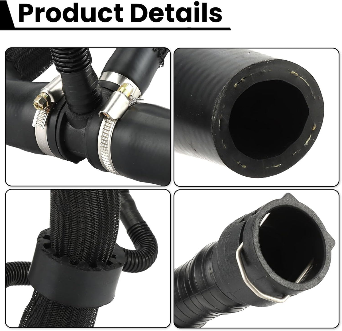 ya 11 9.14 baidi68249896AC Radiator Outlet Hose for Jeep Compass 2017 2018 2019 2020 2021 2022