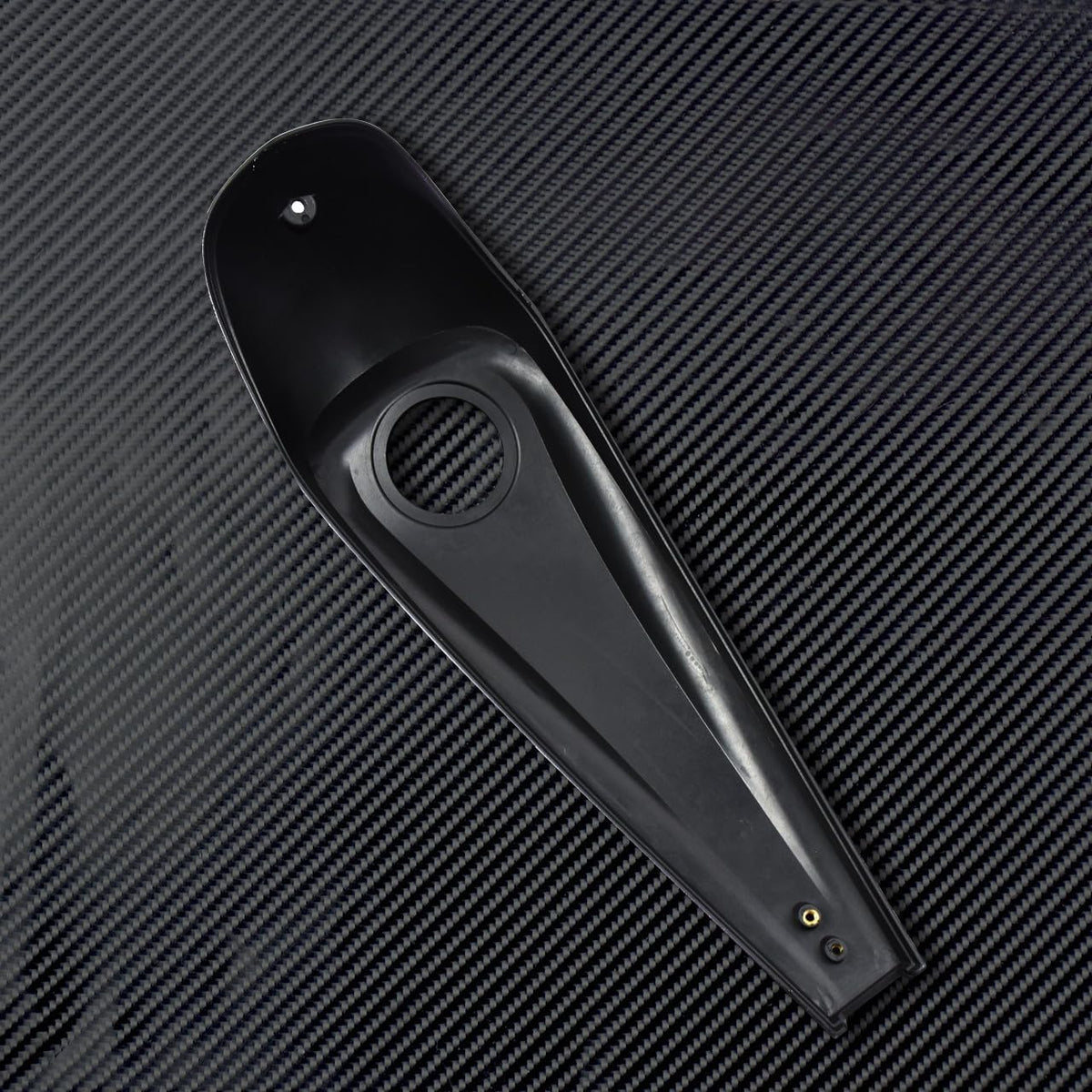 ya 9 10.24 Gloss Black Dash Fuel Console Cover Fit for Harley Touring Road Glides 2008-2021