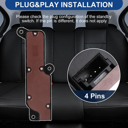 ya 8 8.24 baidi 1098530-00-F for 2017-2022 for Tesla Model 3/Y Power for SEAT Switch Control Front Right 