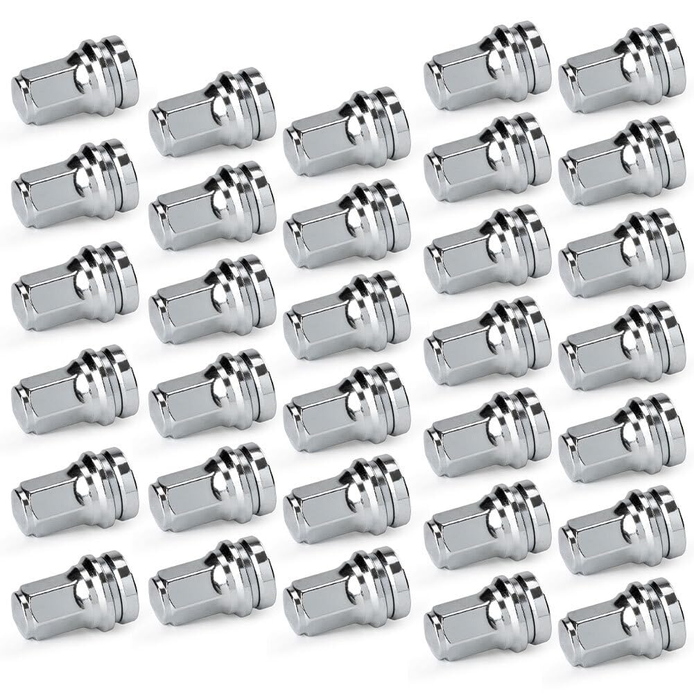 ya 5 8.10 32 Piece Set Wheel Lug Nuts 2017-22 Fits for Ford F250 F350 F450 Super Duty HCPZ-1012-B