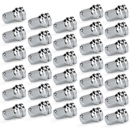 ya 5 8.10 32 Piece Set Wheel Lug Nuts 2017-22 Fits for Ford F250 F350 F450 Super Duty HCPZ-1012-B