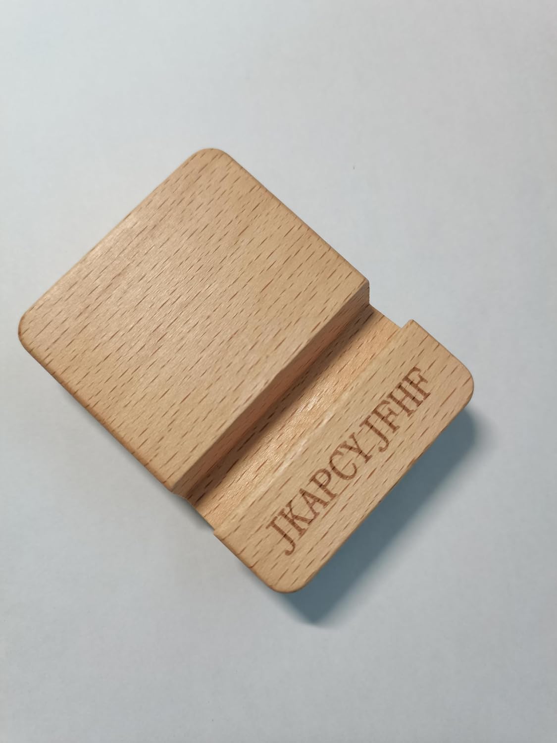 ya 5 8.24 baidi Wooden Desktop Phone Holder