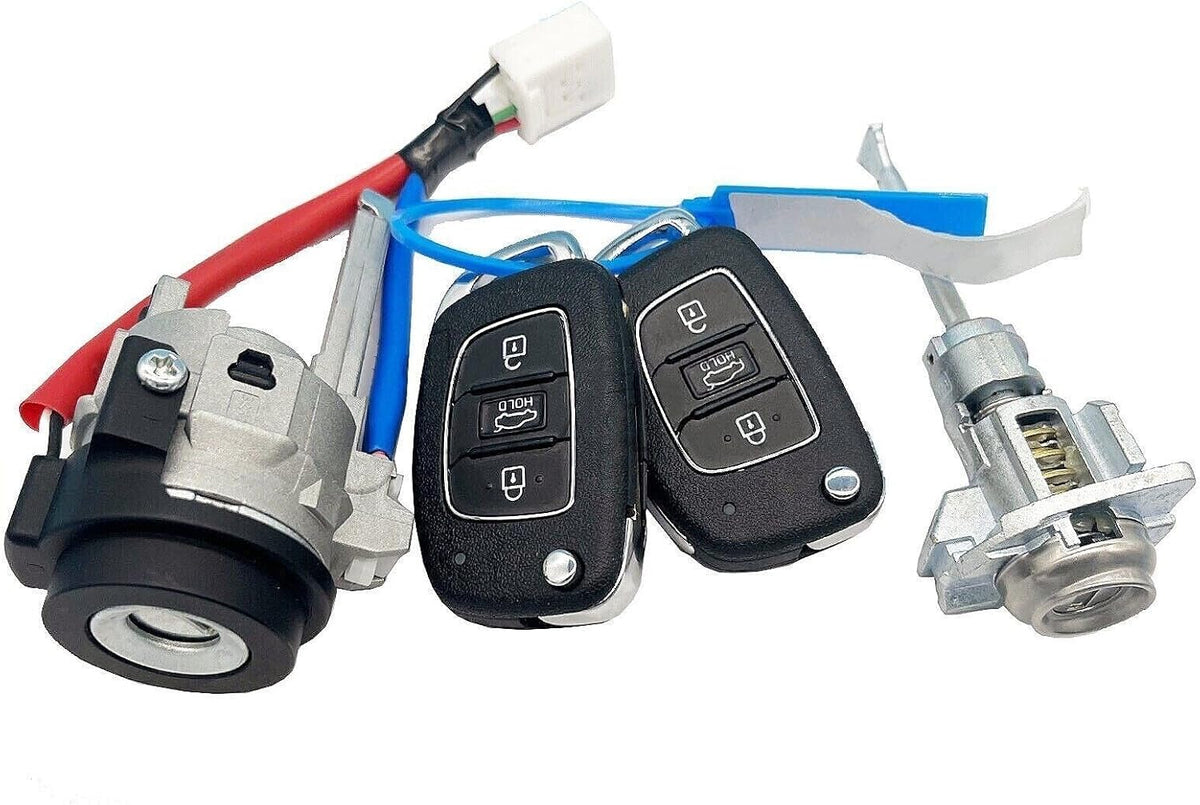 ya 10 9.16 baidi Car Door Lock Cylinder Key Ignition Starter Rod Suitable for Hyundai for Elantra 2015-2020-