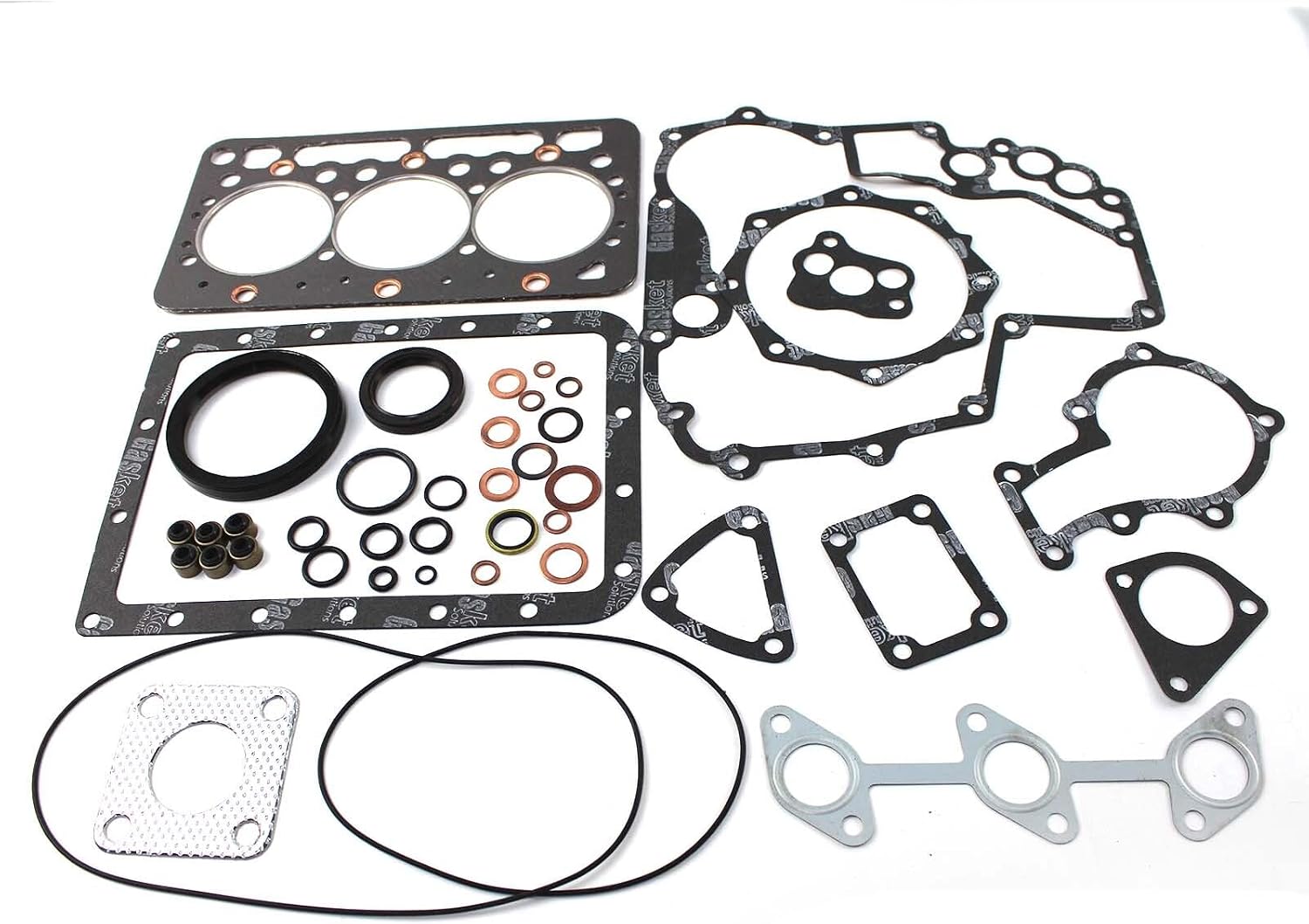 ya 2 8.15 Full Overhaul Gasket Kit for Kubota Engine D782 D782-BH D722 Bobcat 320 322
