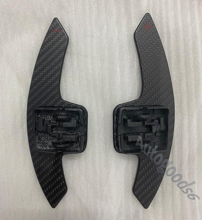 ya 5 8.10 for Corvette C7 Camaro Steering Wheel Carbon Fiber Paddle Shifter 2014+