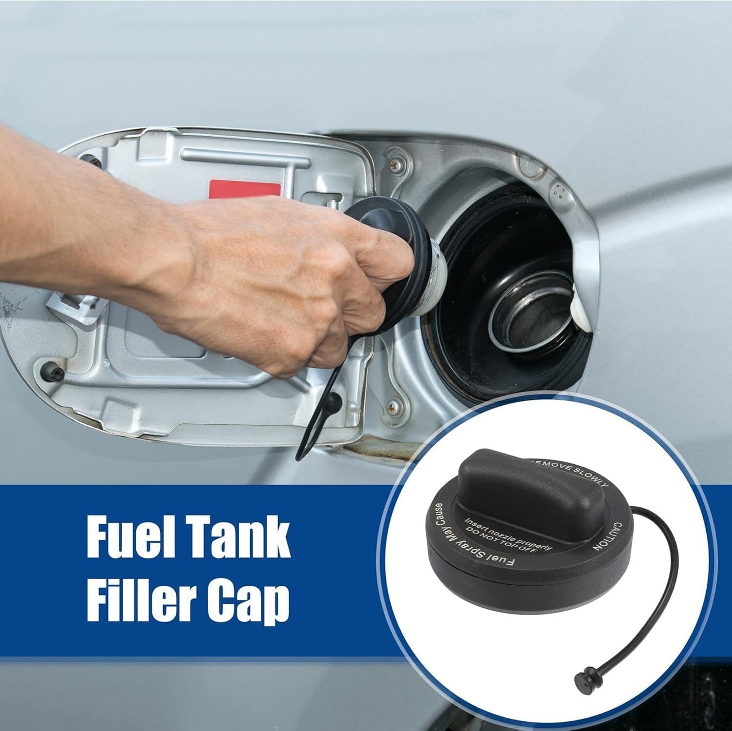 ya 5 8.10 Fuel Tank Gas Filler Cap for Mercedes-benz C CL CLS E G GLK S SL SLK A2214700605