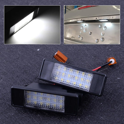 ya 4 8.14 2pcs High Brightness LED License Plate Light for Mercedes Sprinter 06-16