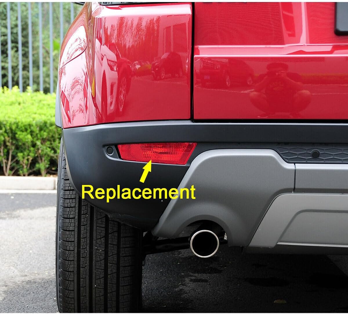 ya 4 8.24 baidi LH rear bumper left fog lamp reflector assembly suitable for Range Rover Evoque 12-19