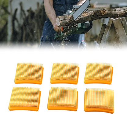 ya 26 10.21 baidi 6 Pack Air Filter Set for 4180-141-0300B FS91 FS131 FS111 Replacement 93353