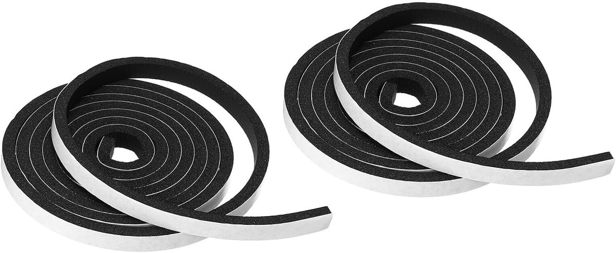 ya 26 10.21 baidi Weather Stripping for Doors, 2 Rolls 10mmx5mm Foam Seal Tape Adhesive Insulation