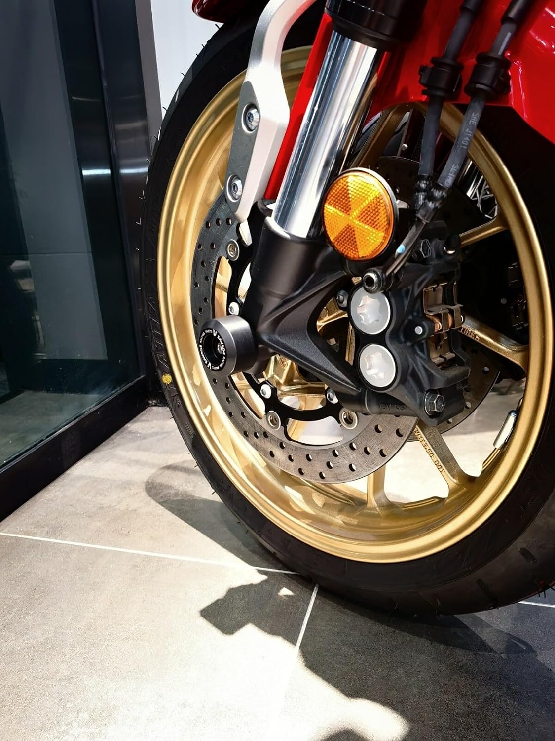 ya 23 10.7 baidi Front Rear Wheel Axle Spindle Slider Crash Protector Guard for Yamaha MT-09 FZ09