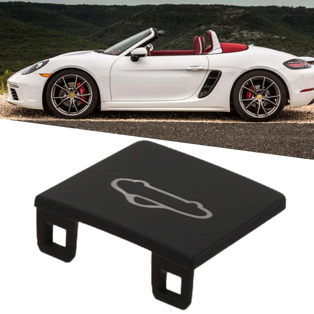 ya 23 10.7 baidi Perfectly Designed Lid Close Control Switch Button Cap for Boxster Spyder