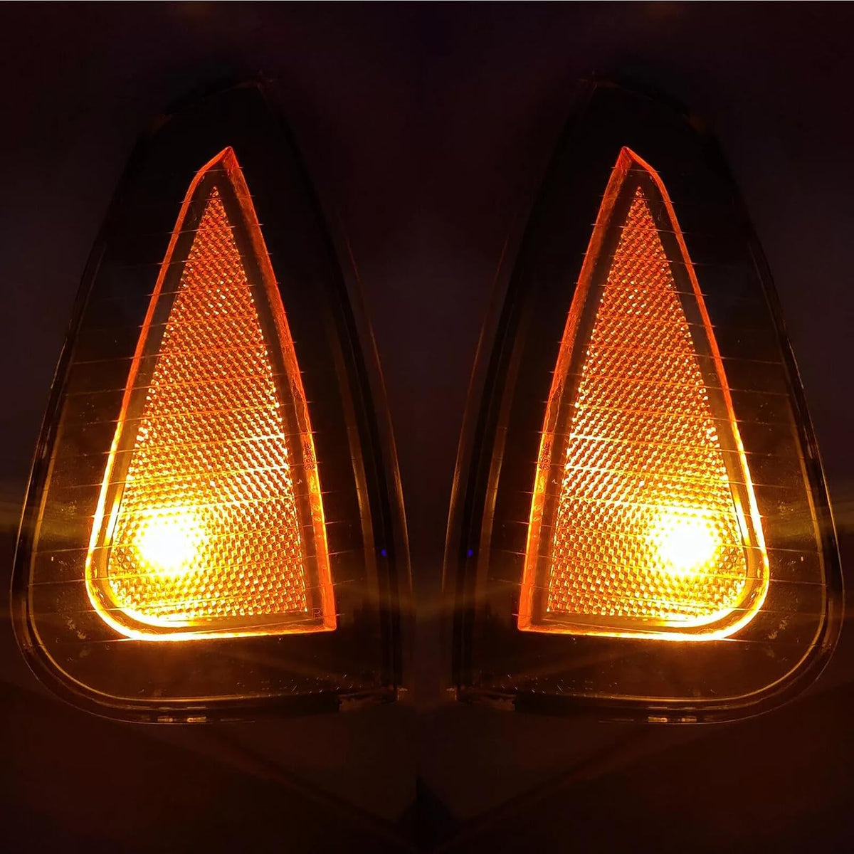 ya 9 10.24 White Side Marker Parking Turn Signal Corner Lights fit 06-10 for Dodge Cha
