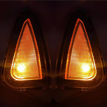 ya 9 10.24 White Side Marker Parking Turn Signal Corner Lights fit 06-10 for Dodge Cha