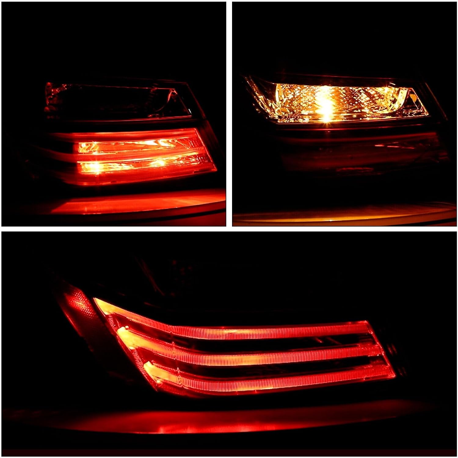 ya 2 8.15 2016 for Honda Accord sedan taillights 4 door drive left side with bulb