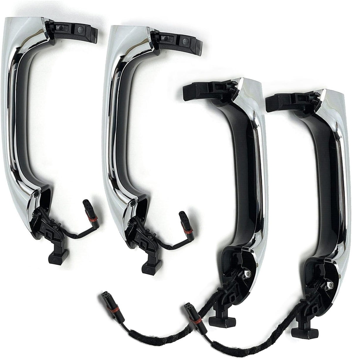 ya 10 9.16 baidi 4PCs Front Left/Front Right+Rear Left/Rear Door Handle for for Benz W164 GL550 New
