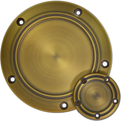 ya 4 8.14 Copper Derby Cover Timing Timer Cover Fit For Twin Cam Dyna Softail Touring FLH