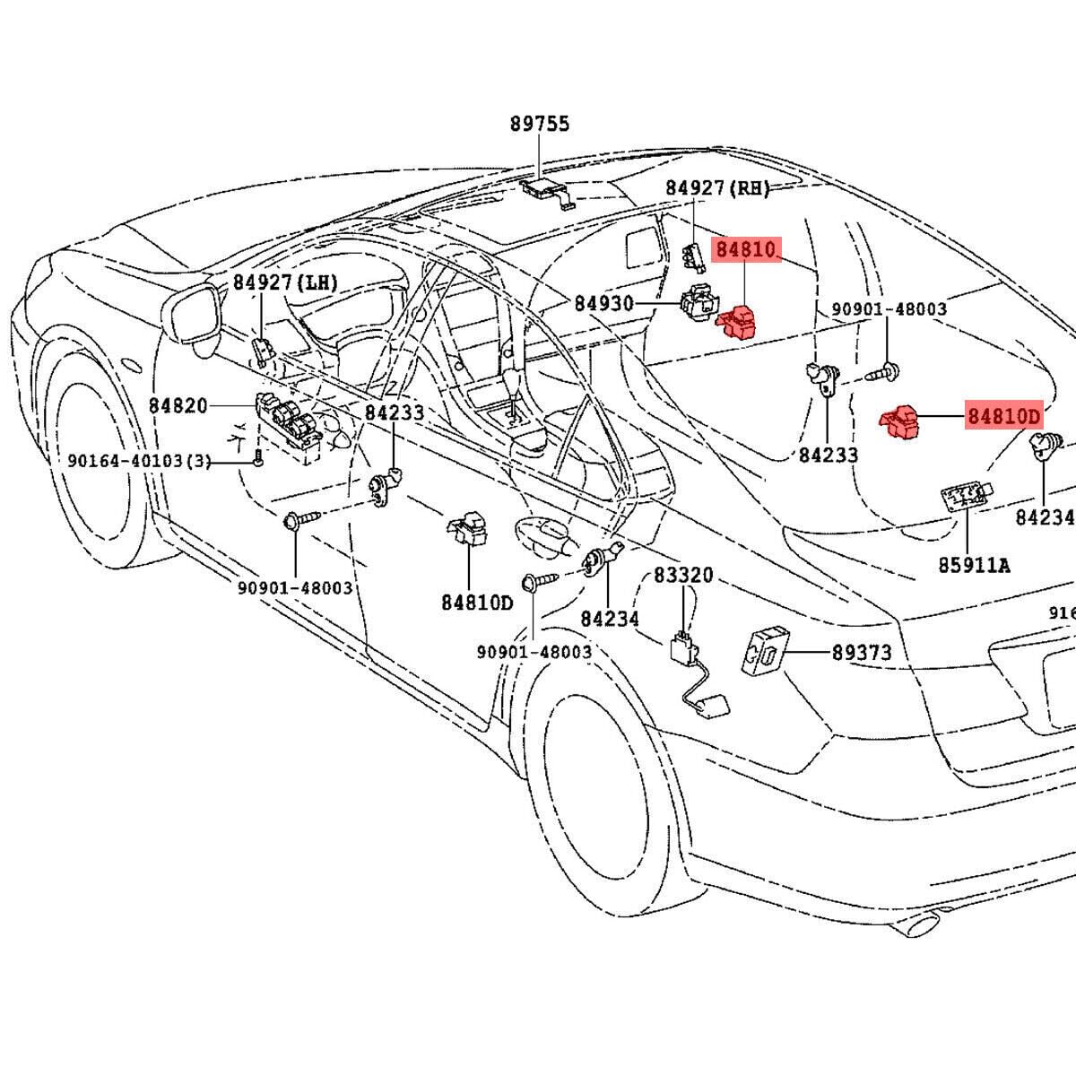 ya 6 8.24 baidi Power Window Switch 84810-33110 for Lexus ES350 is F IS250 IS350 2007-2014