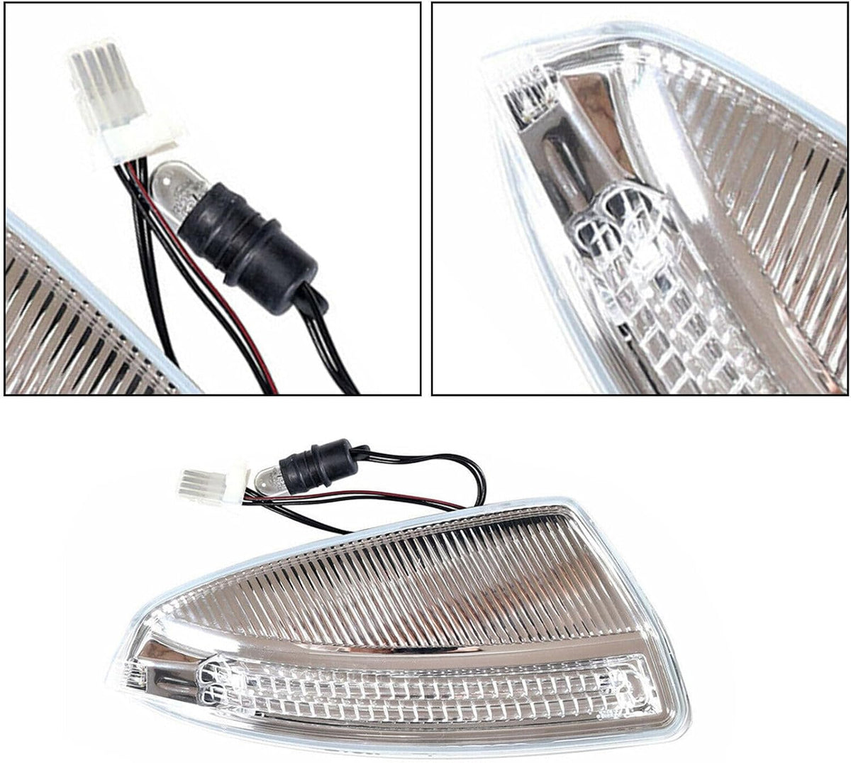 ya 4 8.10 Left & Right Door Side Mirror Turn Signal Light For Benz W164 ML350 ML550 GL450