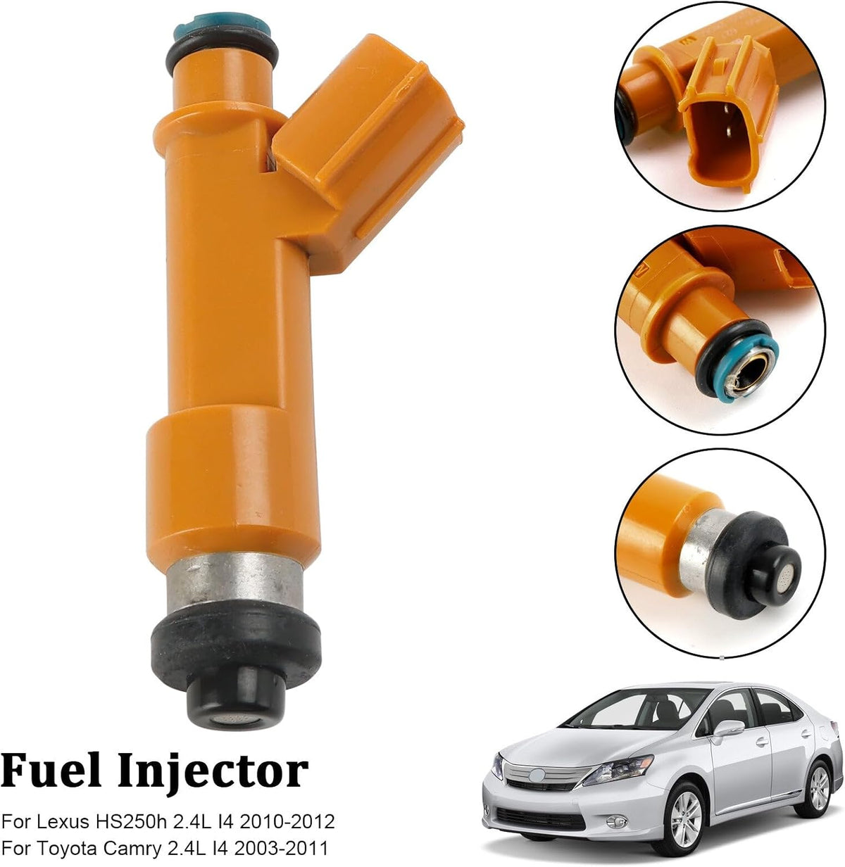 ya 14 9.20 zhengce 1PCS Fuel Injector 23209-0H050 for Camry 2.4L 2003-2011 23209-28060-1