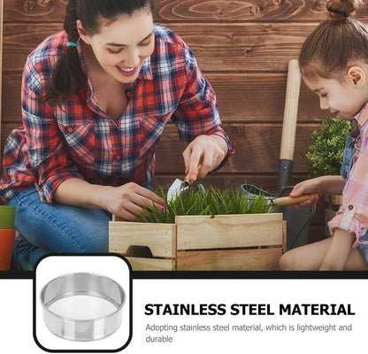 ya 14 9.20 baidi 1PC Sand Strainer Toy Stainless Steel Sieve Wire Mesh Multifunctional Manual-1