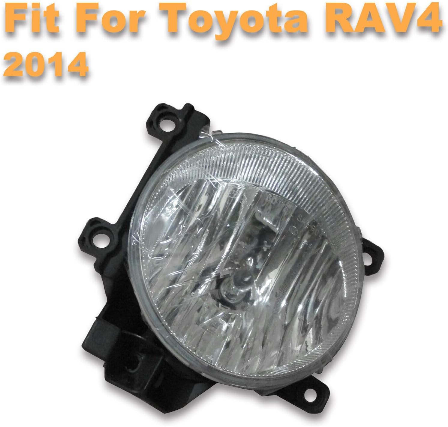 ya 7 8.24 baidi 1PC Left Driving Fog Light Bumper Lamp W/Bulb Clear for Toyota RAV4 2013-2015