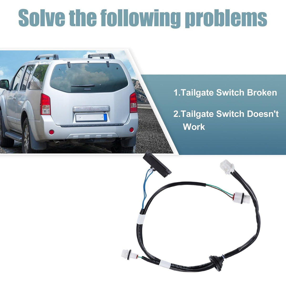 ya 6 8.14 Suitable for Nissan X-Trail 2007-2014 25380-JG00A Trunk Release Tailgate Open Switch 