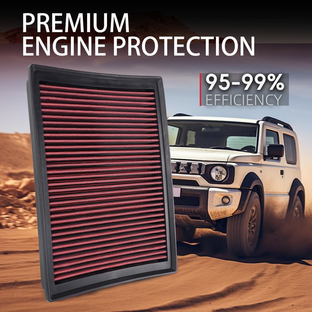 ya 13 9.15 baidi 33-2438 Drop In Engine Air Filter For 2010-2024 for 4Runner FJ Cruiser 4.0L GX460