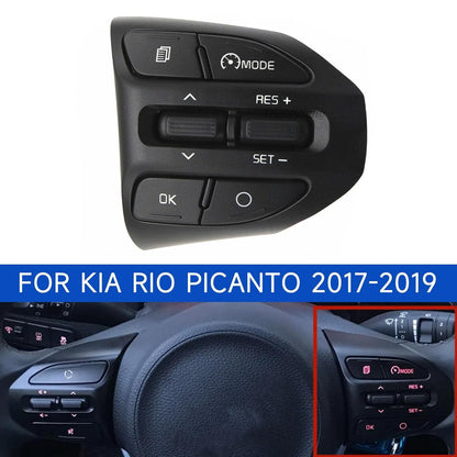 ya 4 8.8 Right Steering Wheel Cruise Control Switch for 2017-19 for Kia Rio Picanto 96720-G60