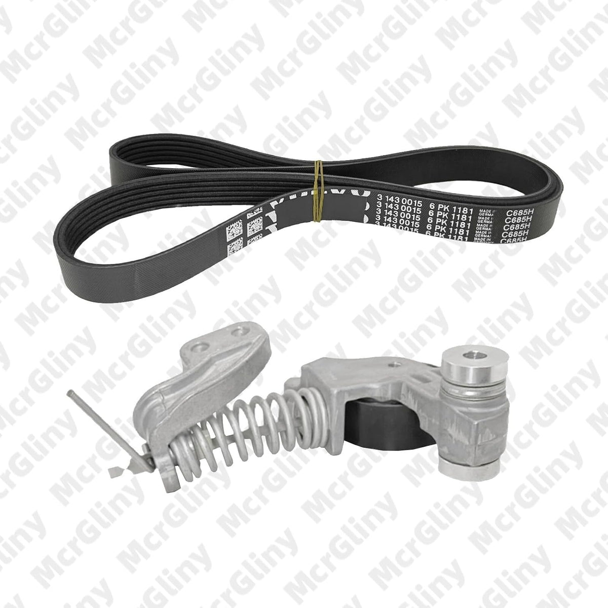 ya 10 9.16 baidi V-Ribbed Belt Kit for Volvo V60 S60 V90 S90 V70 XC40 XC90 31480362 31430706