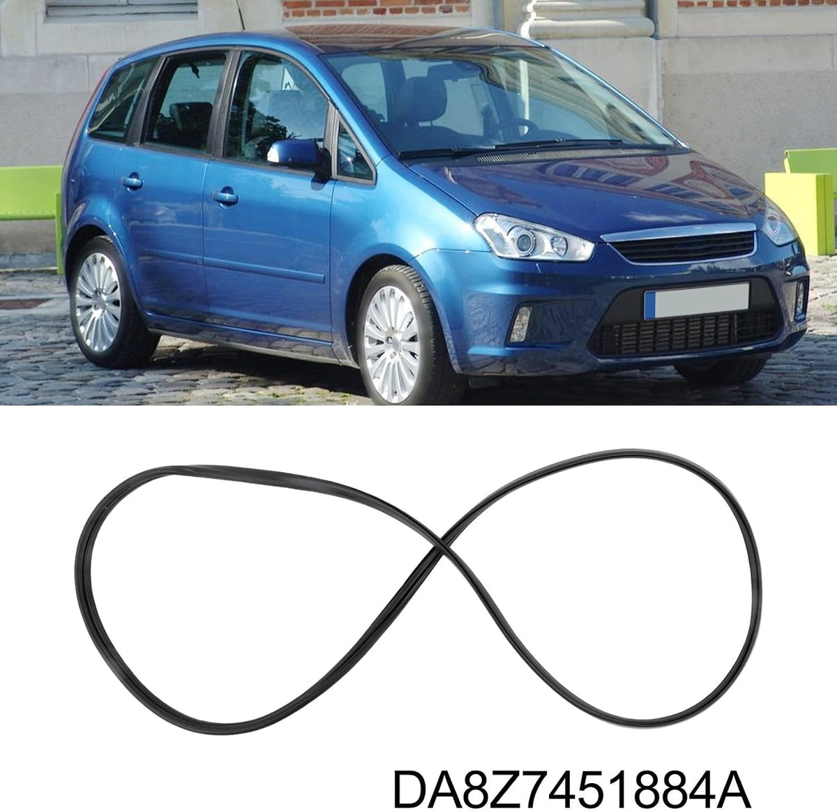 ya 11 9.14 baidifor for Ford For Focus MK2 MK3 Sunroof Cover Seal Strip Rubber Weatherstrip 0519