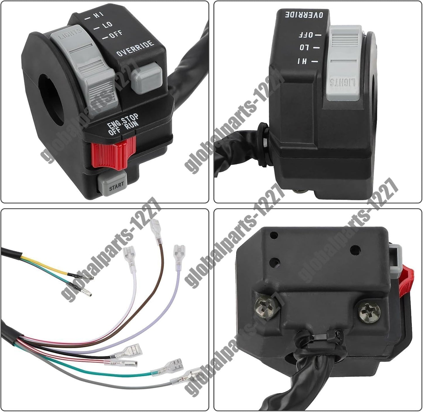 ya 5 8.10 ATV/UTV Parts 4110157 Left Handlebar Switch for Polaris Big Boss 250 300 400