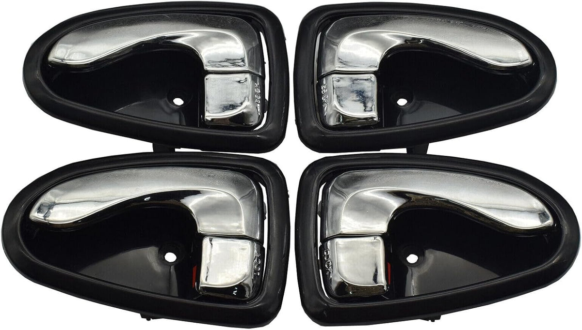 ya 4 8.8.2 Suitable for Modern Accent Interior Door Handle Front and Rear Left 4 Piece Set 