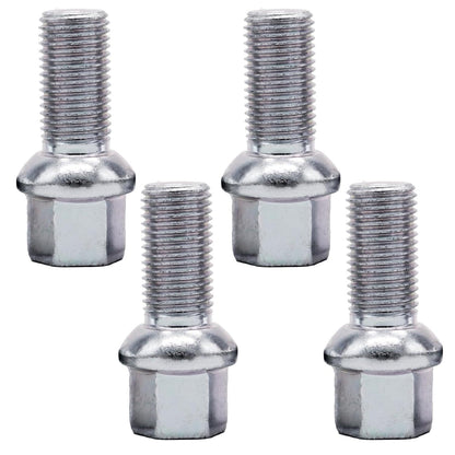 ya 10 9.16 baidi 4¡Á Car Silver Wheel Lug Bolts WHT002437 for VW for VW for Bora Caddy for Audi A3 8P
