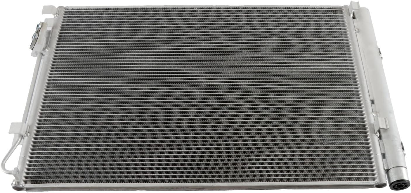 ya 2 8.15 AC Condenser For 2012-2017 for Hyundai Accent for Kia Rio Aluminum w/Receiver Drier