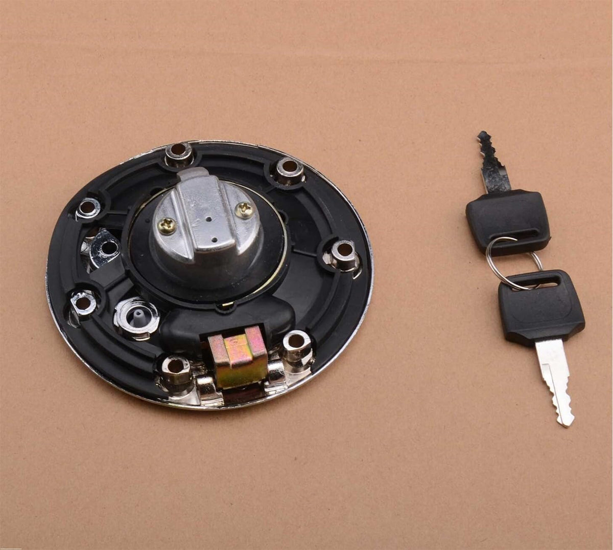 ya 13 9.15 baidi Chrome Fuel Cap cover key for Kawasaki Concours 1000 GPZ1100 ZR550 ZR750 ZR7