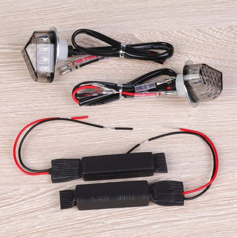 ya 13 9.15 baidi LED Flush Turn Signal Light Blinker Indicator Lamp for Suzuki GSX-8S 2023-2025