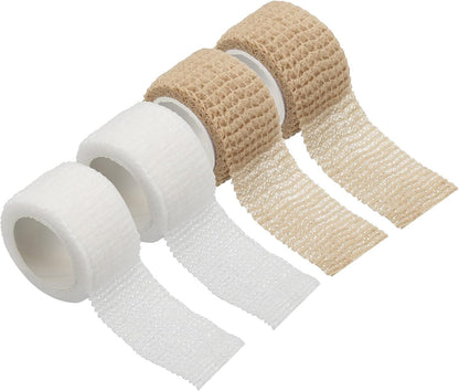 ya 26 10.21 baidi Chair Leg Floor Protectors, 4 Roll Wrapping Tape for Chair, 260 ft, Skin,White