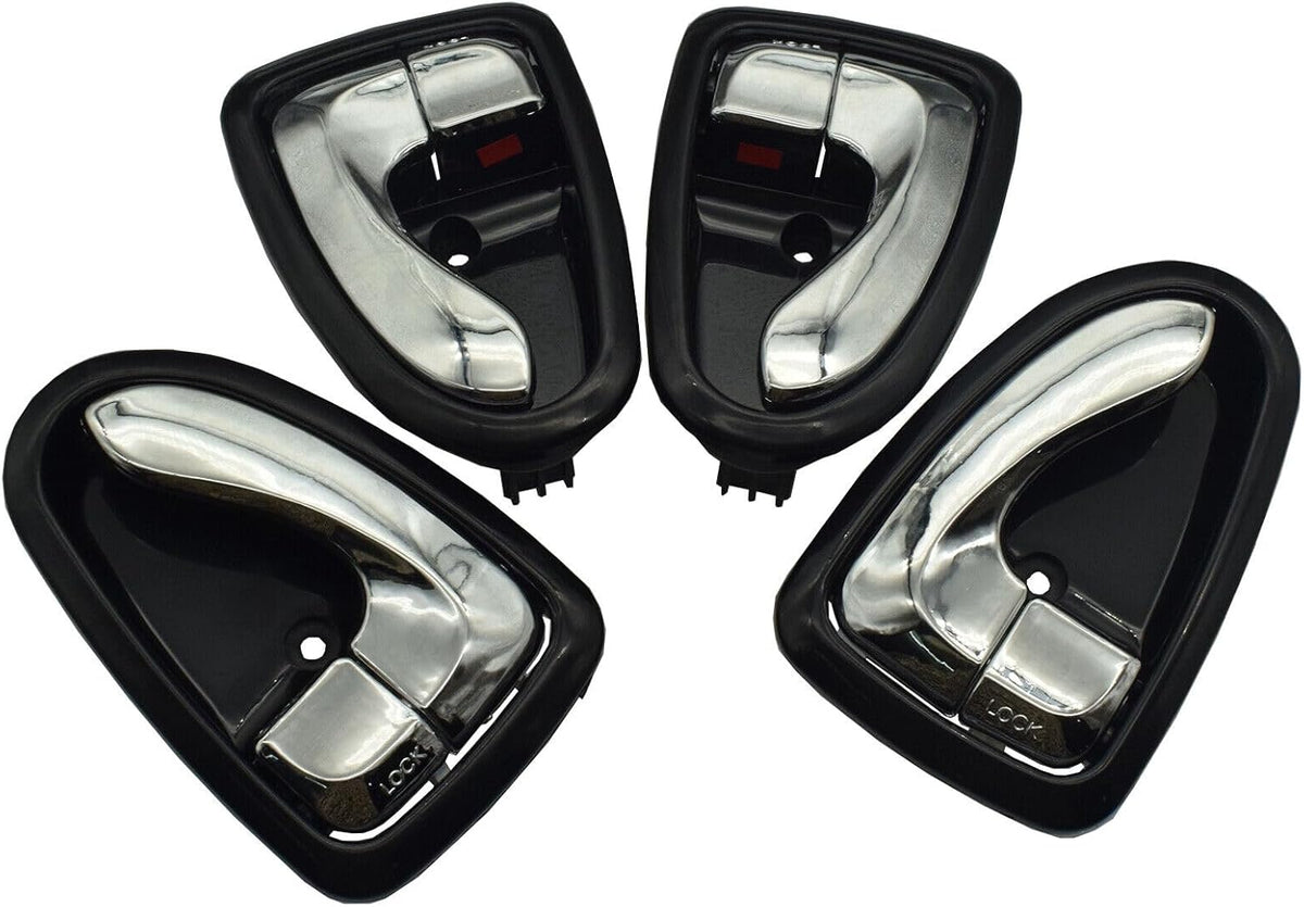 ya 4 8.8.2 Suitable for Modern Accent Interior Door Handle Front and Rear Left 4 Piece Set 