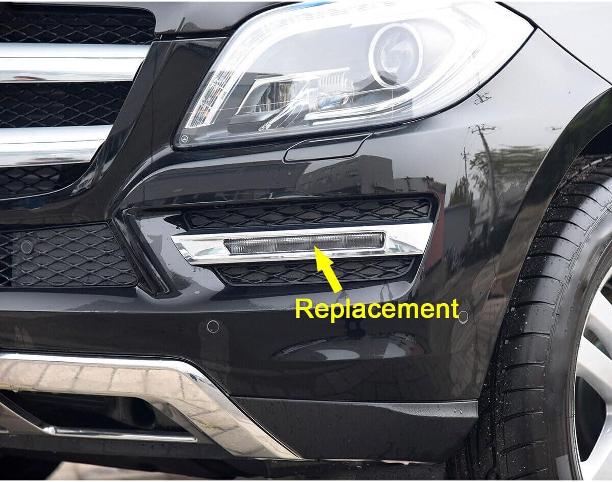 ya 4 8.24 baidi Left front daytime running light fog light suitable for 13-15 Mercedes W166 ML GL X204 GLK