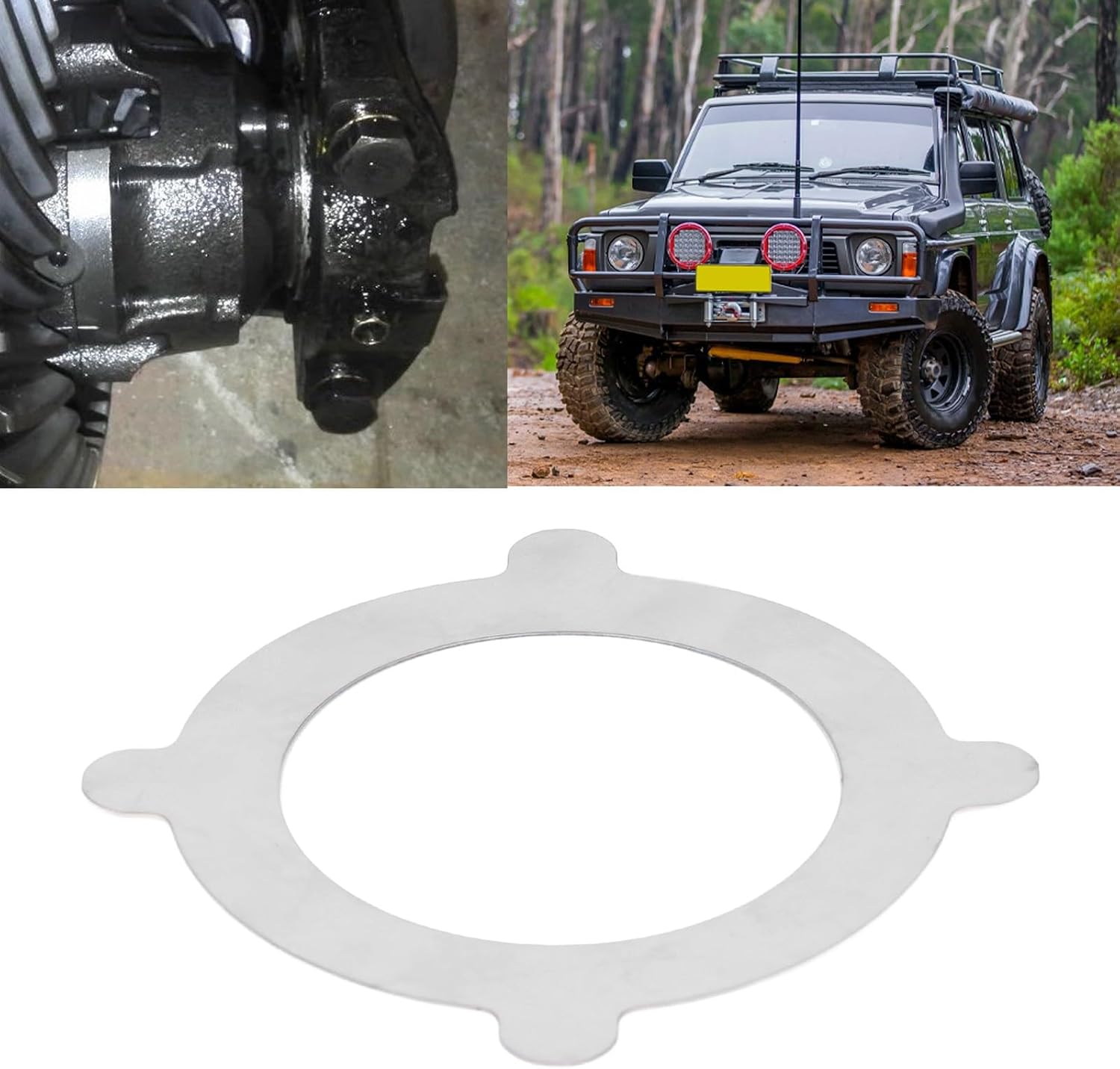 ya 4 8.24 baidi New LSD Shim 0.55mm Metal Cut Dependable For GQ GU 4x4 For H233b
