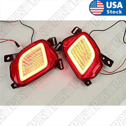 ya 2 8.15 Driving light + brake light + Steering indicator for Toyota Highlander 2015-2019